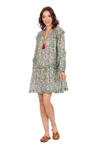 Shawna Tunic Dress-Green