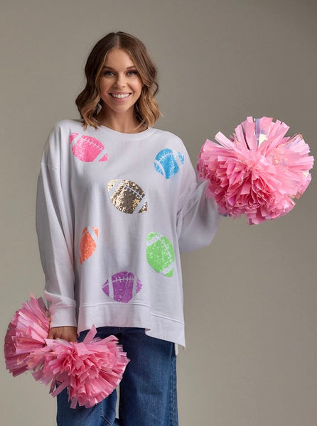 Game Day Sparkle Sweatshirt
