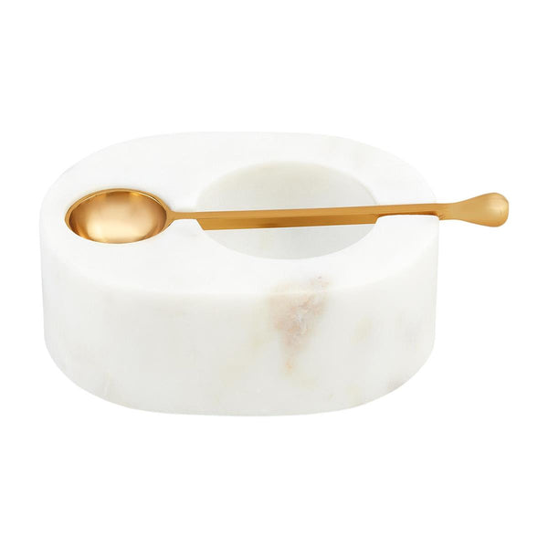 Marble Salt Cellar Set