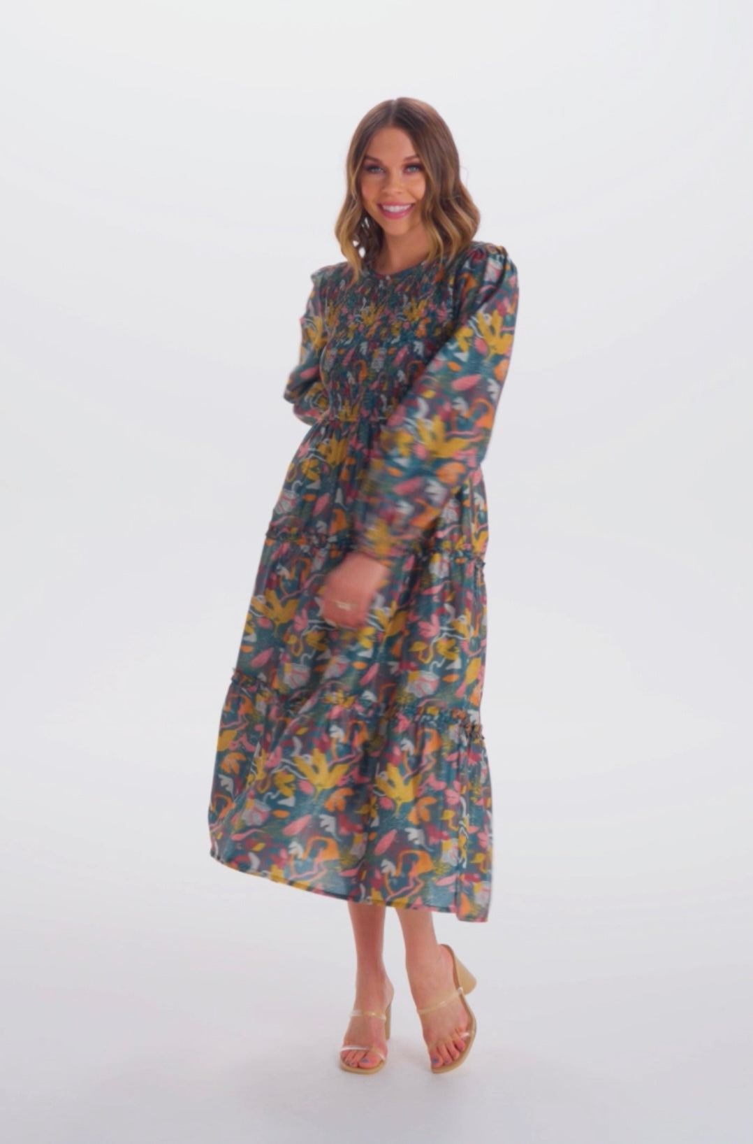 SHAFFER MAXI DRESS BLUE