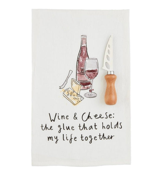 Wine & Cheese Towel Sets