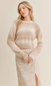 Reach For The Stars Ombré Sweater