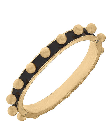 Jenna Chunky Enamel Studded Bangle