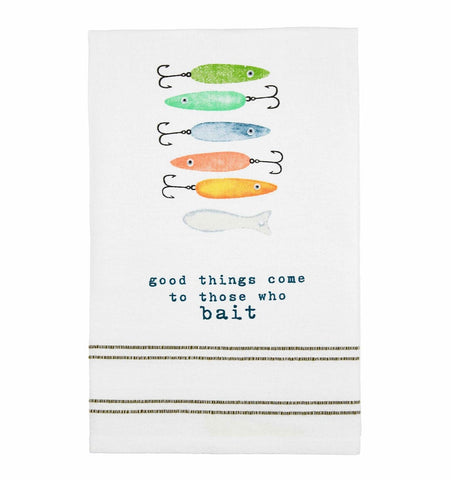 Lake Watercolor Towels