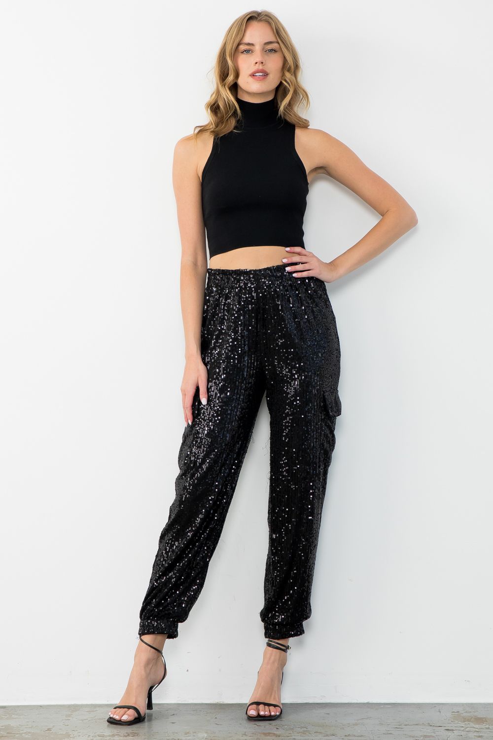 Sequin Pants