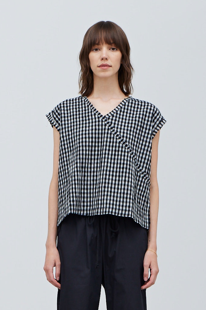 Gingham Summer Top