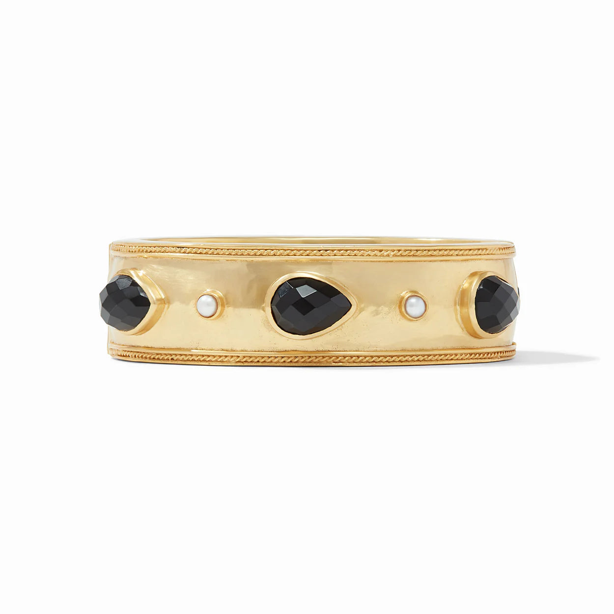 Cannes Statement Hinge Bangle Gold
