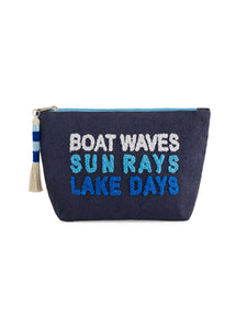 Boat Waves Sun Rays Lake Days