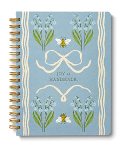 Joy is Handmade-Spiral Notebook