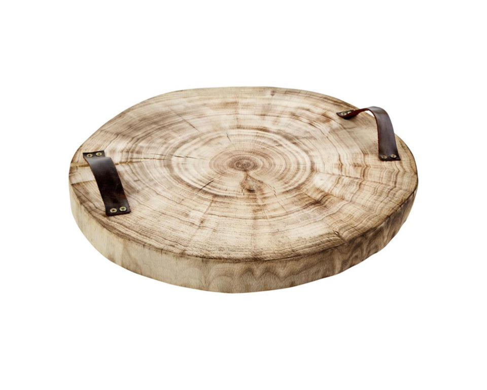 Wood Slice Tray