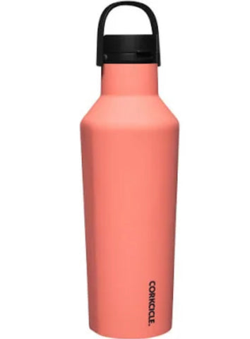 Corkcicle 32oz Sports Canteen Coral