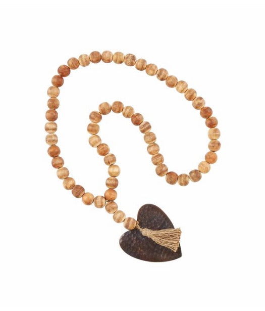 Heart Tassel Decor Beads